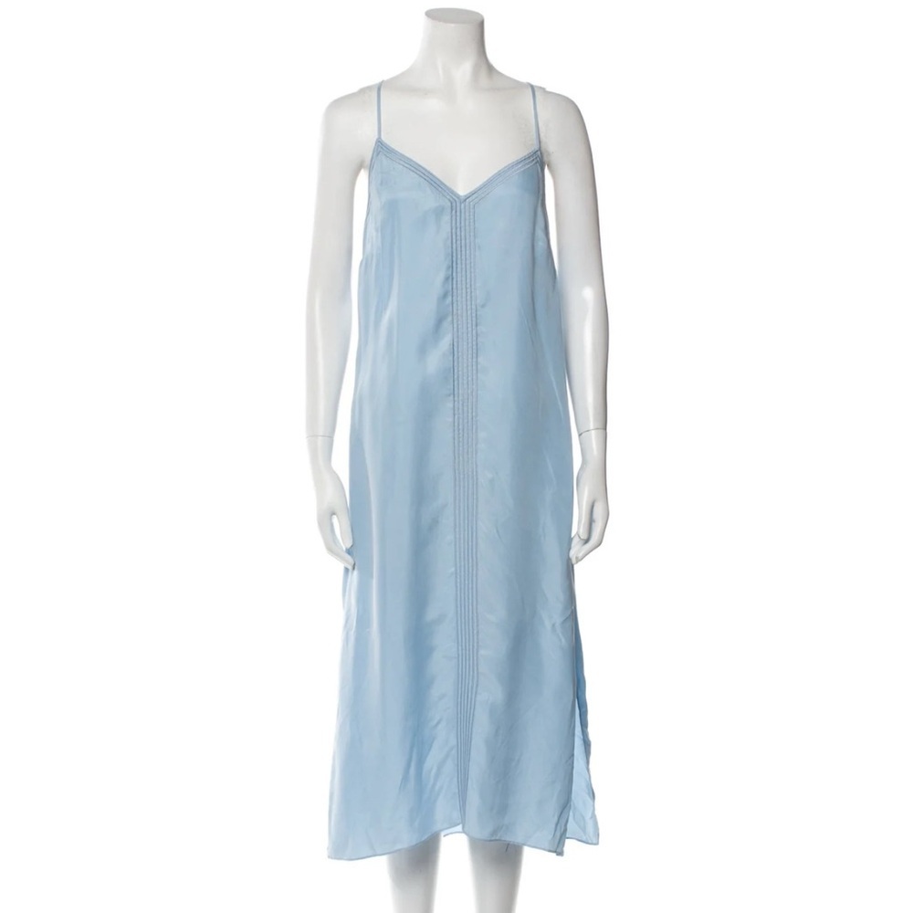 NWOT - FRAME Baby Blue Slip Dress